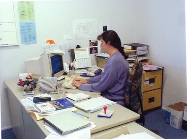 Photograph - Aunde Album 29, Office Work, 2002