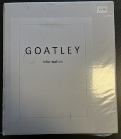 Book - Family History, Goatley