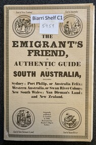 Book - Guide Book, The Emigrant's Friend