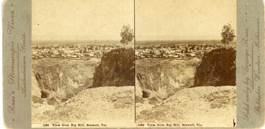 Photograph, "Davis" Open Cut Mine c1900s