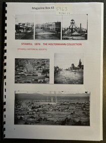 Book, Stawell 1874 The Holterman Collection
