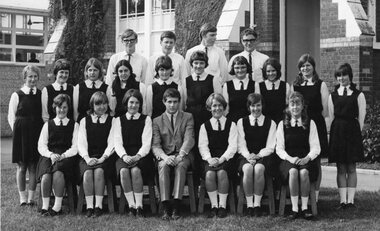Photograph, Stawell High School students 1968, 1966