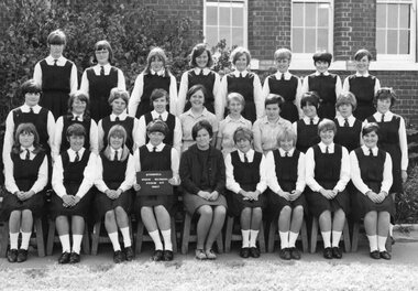 Photograph, Stawell High School students 1967, 1966