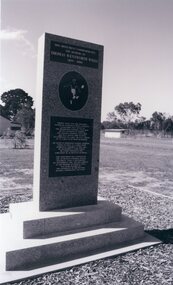 Photograph, Monument to Mr Thomas Wentworth Mills