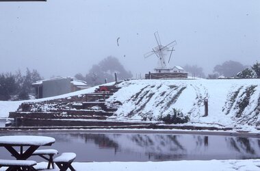Photograph - Slide, Ian McCann, Stawell Snow July 1981 Mini World, July 1981