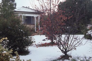 Photograph - Slide, Ian McCann, Stawell Snow July 1981, July 1981
