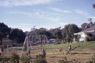 photograph - Slides, Ian McCann, Playground , Grampians Gate, 1976 - 1984