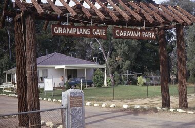 photograph - Slides, Ian McCann, Grampians Gate Enterence, 1976 -1984
