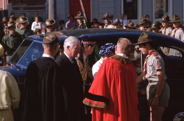 photograph - Slides, Ian McCann, Vice Regal Arrival, 1976 - 1984