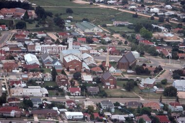 photograph - Slides, Ian McCann, Stawell from the Air, 1976 - 1984