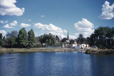 Photograph - Slide, Cato Lake & Swimming Pool Stawell