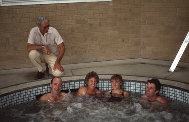 Photograph - Slide, Spa Time New Olympic Pool