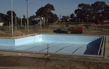 Photograph - Slide, Construction of New Pool