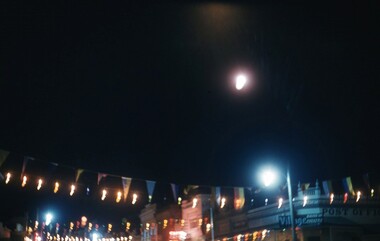 Photograph - Slide, Stawell Gift Main Street at night