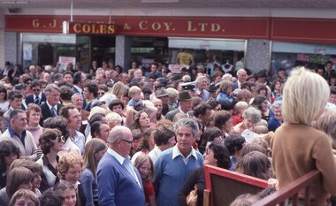 Photograph, Ian McCann, Main Street - Gold Reef Mall, Wednesday 8th November 1978