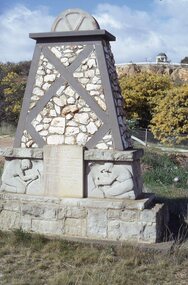Slide, Ian McCann, Stawell Monument 1969
