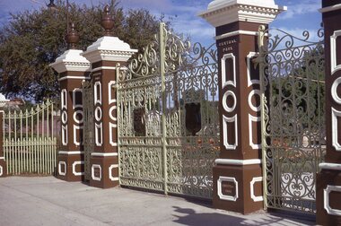Slide, Ian McCann, Main Gates Central Park 1969
