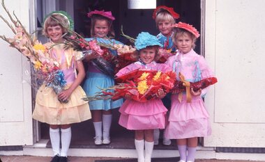 Slide, Concongella School Parade - Flower Girls