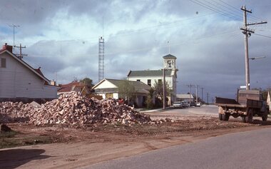 Slide, Ian McCann, Looking up Byrne St. toward the Old Fire Station