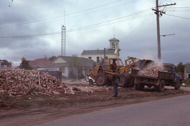 Slide, Ian McCann, Looking up Byrne St. Toward Old Fire Station