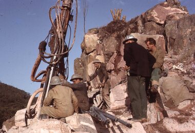 Slide, Ian McCann, Constructing Lake Bellfield