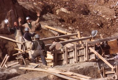 Slide, Ian McCann, Constructing Lake Bellfield