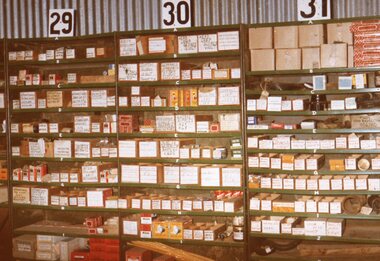 Slide, Ian McCann, Spare Parts Department, 1965