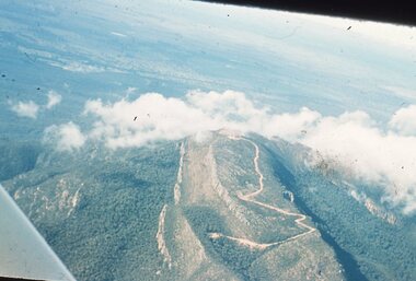 Slide, Ian McCann, Aerial View of the Grampians, 1960's