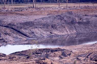 Slide, Ian McCann, Lake Bellfield before filling, 1960's