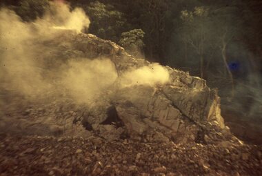 Slide, Ian McCann, After Balsting at the Eastern Side of Lake Bellfield, 1965