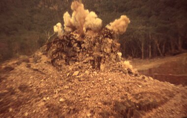 Slide, Ian McCann, Explosive removal, 1965
