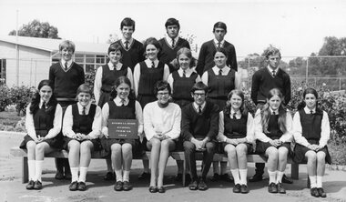 Photograph, Stawell High School Students Class photo1970