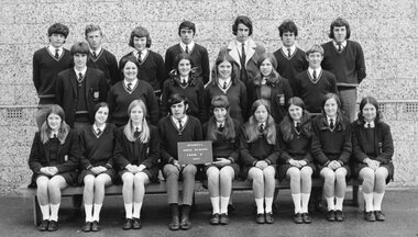 Photograph, Stawell High School Students 1971 Form 6
