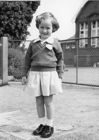 Photograph, Pamela Joy Guy in School Uniform