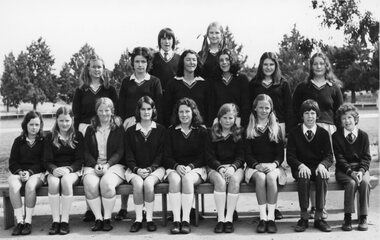 Photograph, Stawell High School Social Service  Student Representatives 1973, 1973