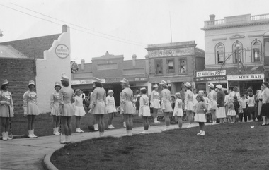 Photograph, Honor Guard Stawell Methodist Church. Marching Girls 1960, 1960
