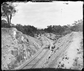 Photograph, Railway Cutting Stawell / Great Western 1874, 1874