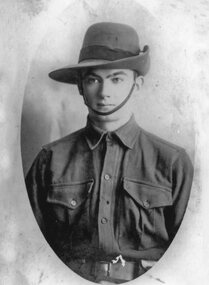 Photograph, Harold Elroy Gray Soldier