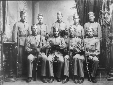 Photograph - Group Portrait, Victorian Ranger's Stawell c 1890's