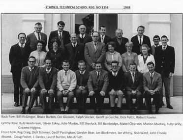 Photograph - Group Photograph, Staff Photograph, 1968