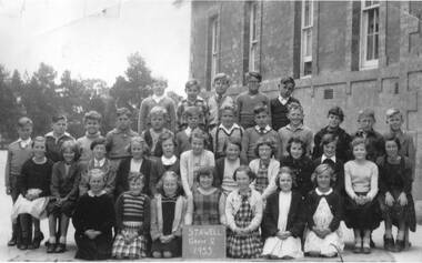 Photograph, Stawell 502 Students Grade 5 Class 1 1955, 1955
