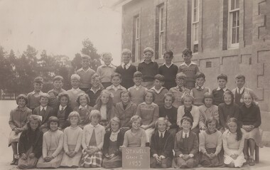 Photograph, Stawell State School 502 -- Students Grade 5 Group 2 1955, 1955
