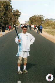 Photograph, Olympic Torch Relay Stawell - Halls Gap
