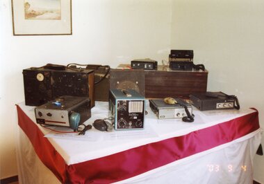 Photograph, Fire Brigade Memorabilia Display -- Coloured
