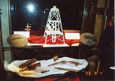 Photograph, Fire Brigade Memorabilia Display -- Coloured