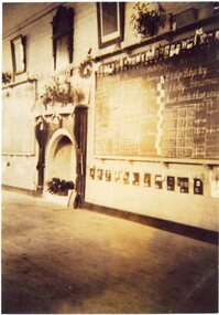 Photograph, Blackboard in Classroom 1947