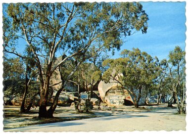 Postcard, Postcard of Sister Rocks