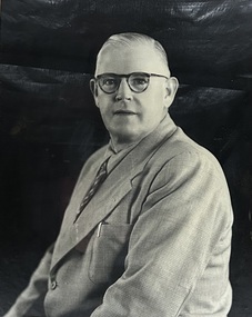 Photograph - Framed Photographic Print, John Bennett Director North Western Woollen Mills, 1926