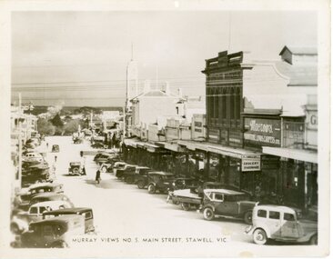 Photograph - Postcard, Murray View No 5 Main Street
