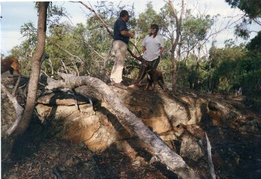 Photograph, Don Rickard, Black Range Quarry Site, May 1999